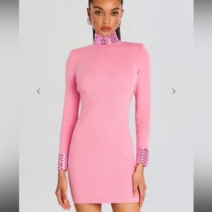 Retrofete CORINTH EMBELLISHED KNIT DRESS